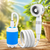 4000 mAh Rechargeable Camping Shower Pump with Display