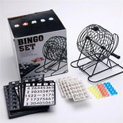 Deluxe Bingo Set Board Game Toys Large Groups Gathering Party Lottery Game Props Manual Lottery Machine Tabletop Game Toys