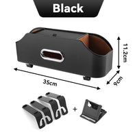 Car Tissue Box Cup Holder Backseat Seat Back Storage Multifunctional Bag  Accessories For Jeep Cherokee COMPASS RENEGADE