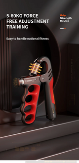 Grip Strengthener Gym Training Hand Exerciser Adjustable 5-100KG Fitness Unisex Finger Rehabilitation Training Hand Grip pesas