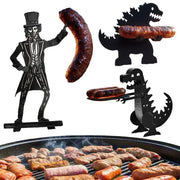 Character Sausage & Hot-Dog Grill Holders – 4 Designs