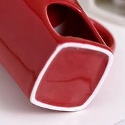 Mini Ceramic Tealight Fondue Cup with Fork