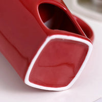 Mini Ceramic Tealight Fondue Cup with Fork