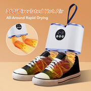 Portable PTC Shoe Dryer with 30–240 Minute Timer