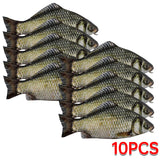 Creative Simulated Salted Fish Pencil Case Large Capacity Pencils Pouch Cute Pencil Bag Funny Back to School Acsesories Gift