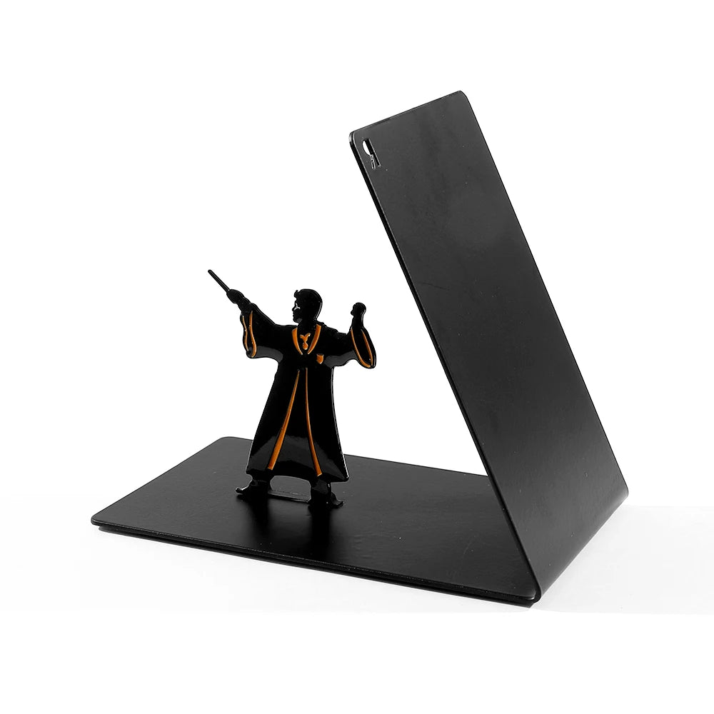 Harry Potter Range Book Ends for Fan Collection Heavy Duty Metal Bookends Office Desktop for Book Lovers Office Supplies