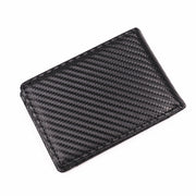 Leather Bat ID Wallet Slim Bifold Credit Card Holder Case With Cutout Superhero Face Eyes Mask Gift