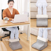 Electric Heated Foot US/EU Warmers Soft Feet Heating Pad 9-gear adjustable temperature Electric shoe heating pad