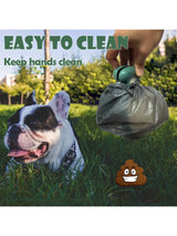 Pooper Scooper, Portable and Handheld Size for Walking Large and Small Dogs Outside Yard or Travel Outdoors, Pup Poop Scoop with