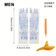 Textured Acupressure-Style Massage Socks