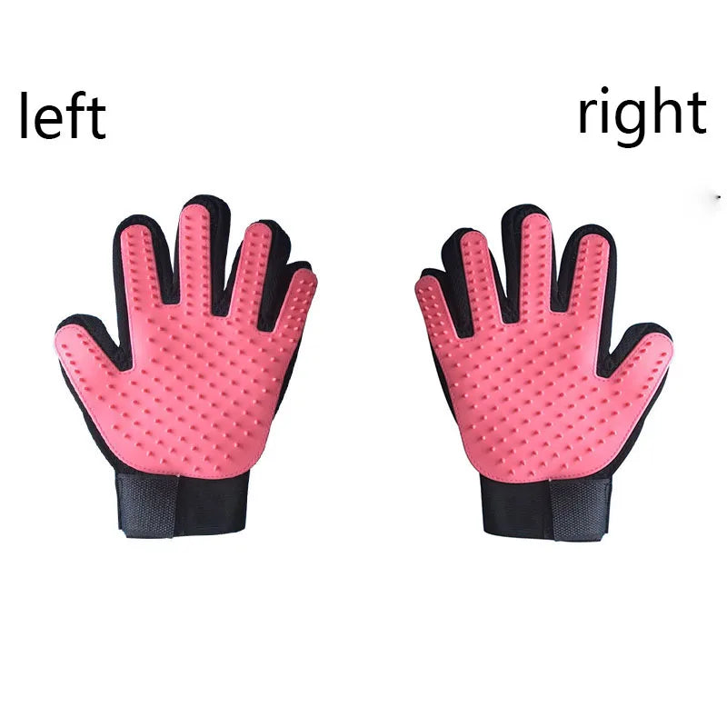 Palm-Style Pet Grooming & Deshedding Glove
