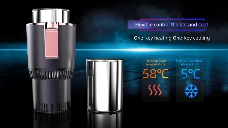 12V 2-in-1 Car Cup Cooler & Warmer