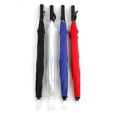 LED Light Up Umbrellas with Flashlight Handle, Clear, Black, Gray, Red