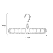 9-in-1 Rotating Multi-Layer Clothes Hanger – 2 Styles