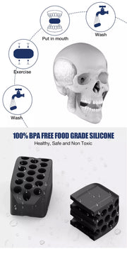 Silicone Jaw Exercise Balls – 5 Resistance Options