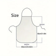 Novelty Beer-Belly BBQ Apron – Adjustable Polyester