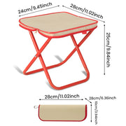 Lightweight Folding Camping Stool with Mesh Carry Bag