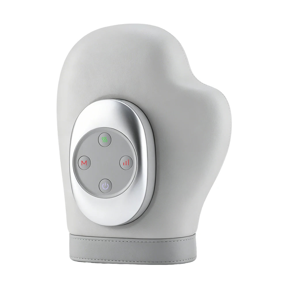 Rechargeable Heated Air-Compression Hand Massager – Grey