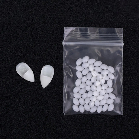 Halloween Decoration Vampire Teeth Fangs Dentures Props Halloween Cosplay Props False Fangs With Solid Glue Halloween Props