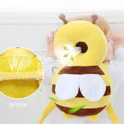 Plush Baby Head & Back Cushion Backpack – 2 Colours