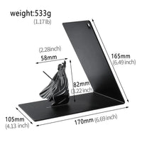 Master Yoda Bookend Sturdy Book Support Table Desk Decoration Classic Character Book Holder for Men Women Movie Fans 1PCS