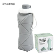 600ml Collapsible Travel Water Bottle – 4 Colours