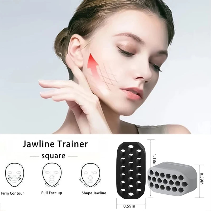 Silicone Jaw Exercise Balls – 5 Resistance Options