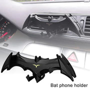 Bat-Shaped Car Air-Vent Phone Holder – Black