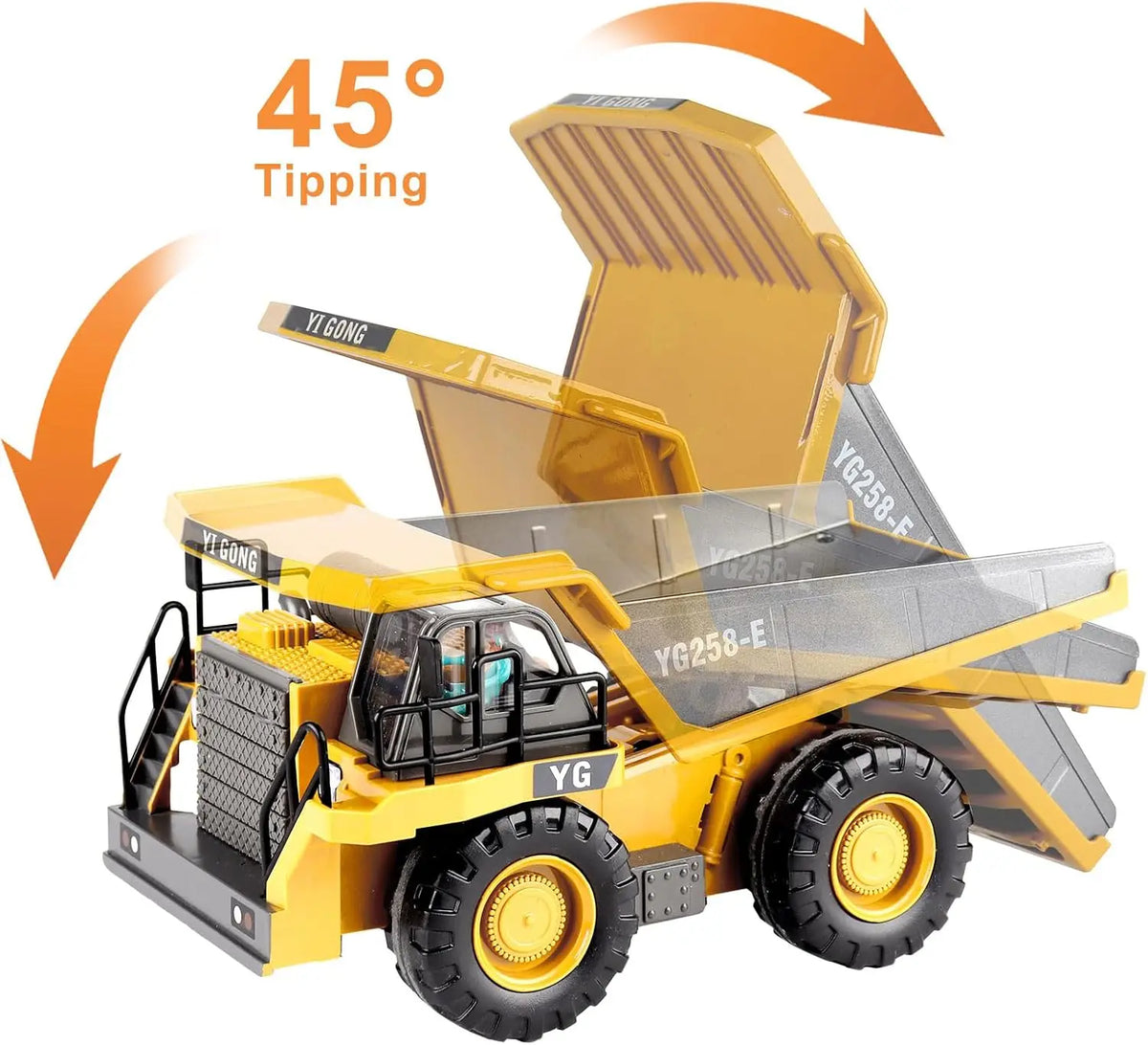 4WD Remote-Control Excavator Toy – 9 Options