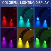 Rechargeable Bladeless Neck Fan with Digital Display – 4 Colours
