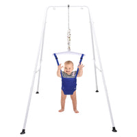 Baby Jumper Swing Outdoor Foldable Swing Set with Stand Multipurpose Playset,Outside Bouncers for Children 6 Months to 1.5 Years