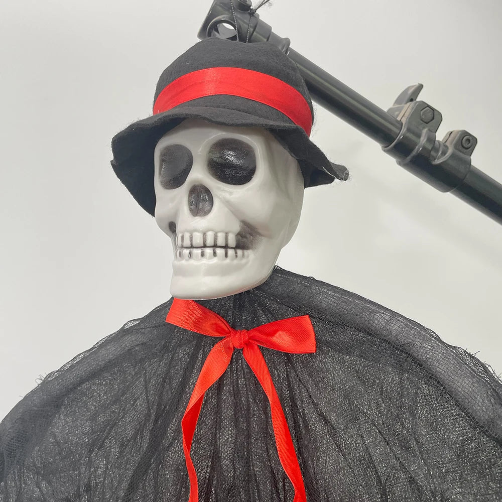 100 × 70cm Hanging Skeleton Ghost Halloween Decoration