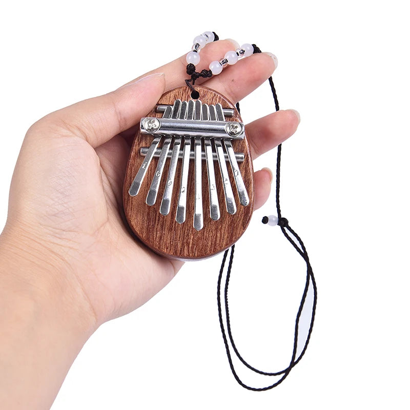 Mini 8-Key Wooden Kalimba Thumb Piano