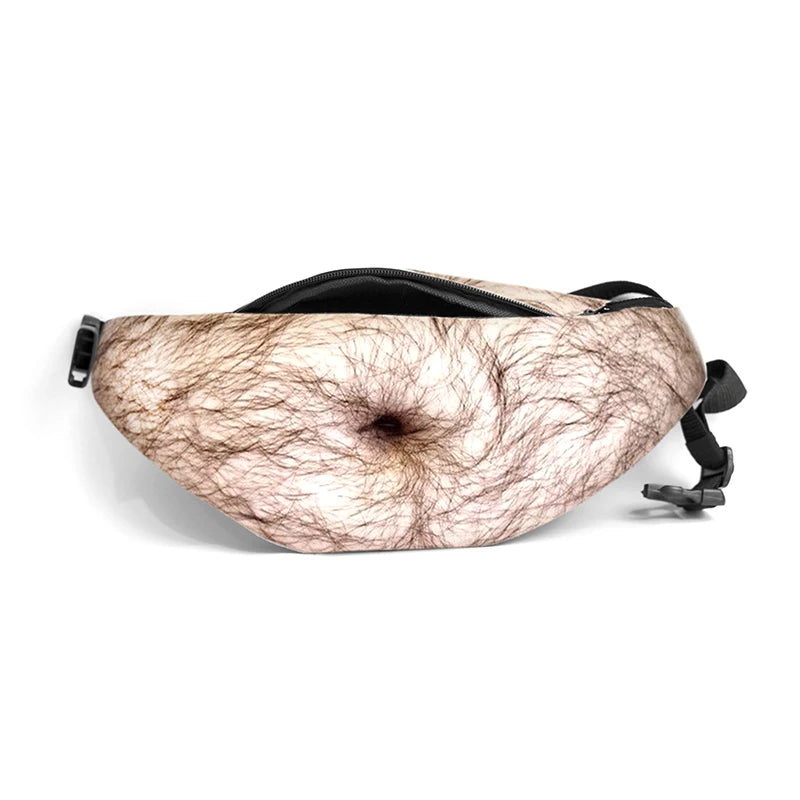 Novelty Dad Bod Waist Bag – 12 Printed Designs