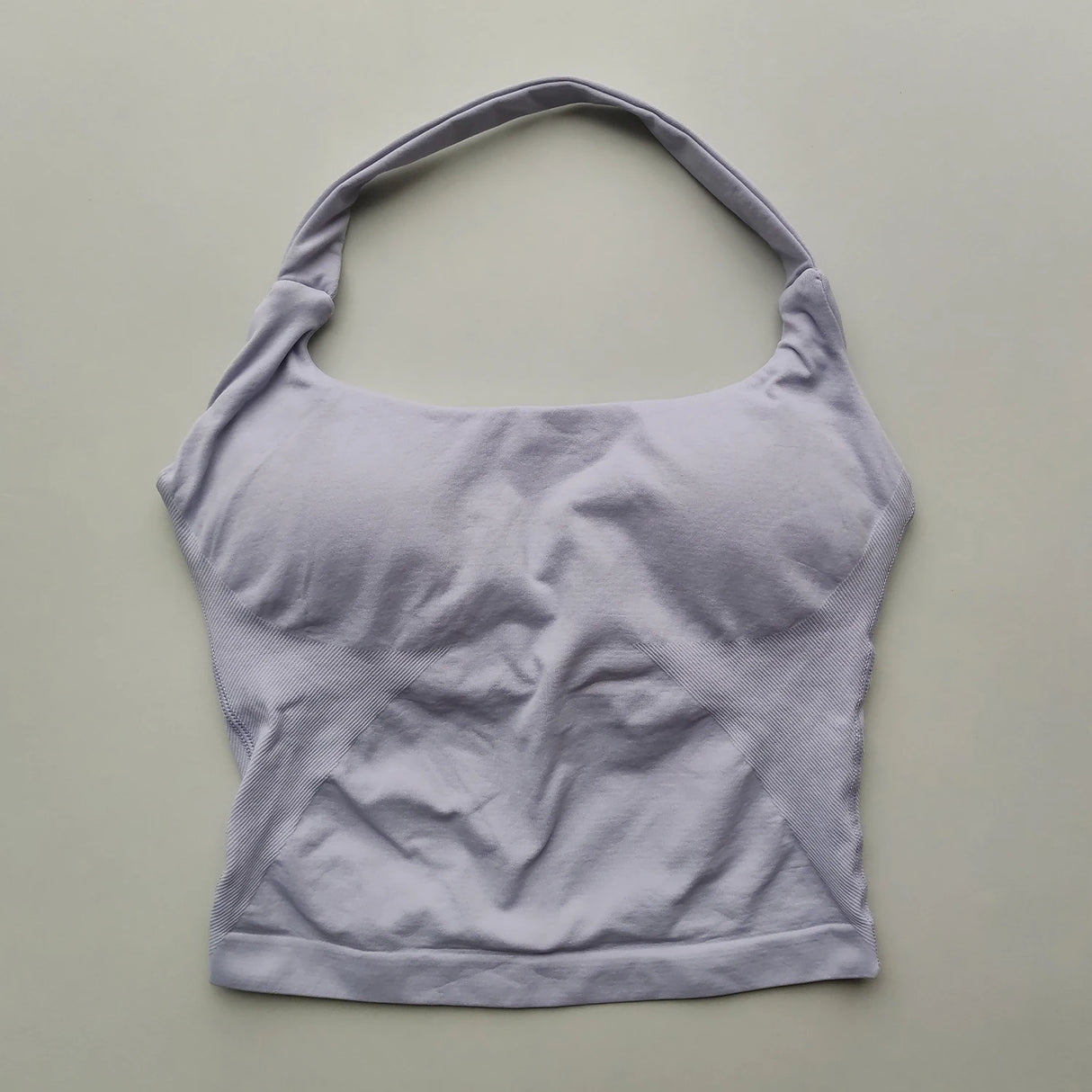 Impact Halter Top Push-Up Sports Bra Backless Design Yoga Tank Top Fitness Workout Activewear Gym Clothes Sports Bras