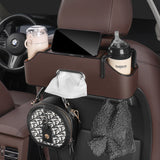 Car Tissue Box Cup Holder Backseat Seat Back Storage Multifunctional Bag  Accessories For Jeep Cherokee COMPASS RENEGADE