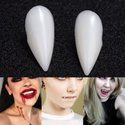 Vampire Fang Costume Teeth with Fitting Material – 5 Sizes