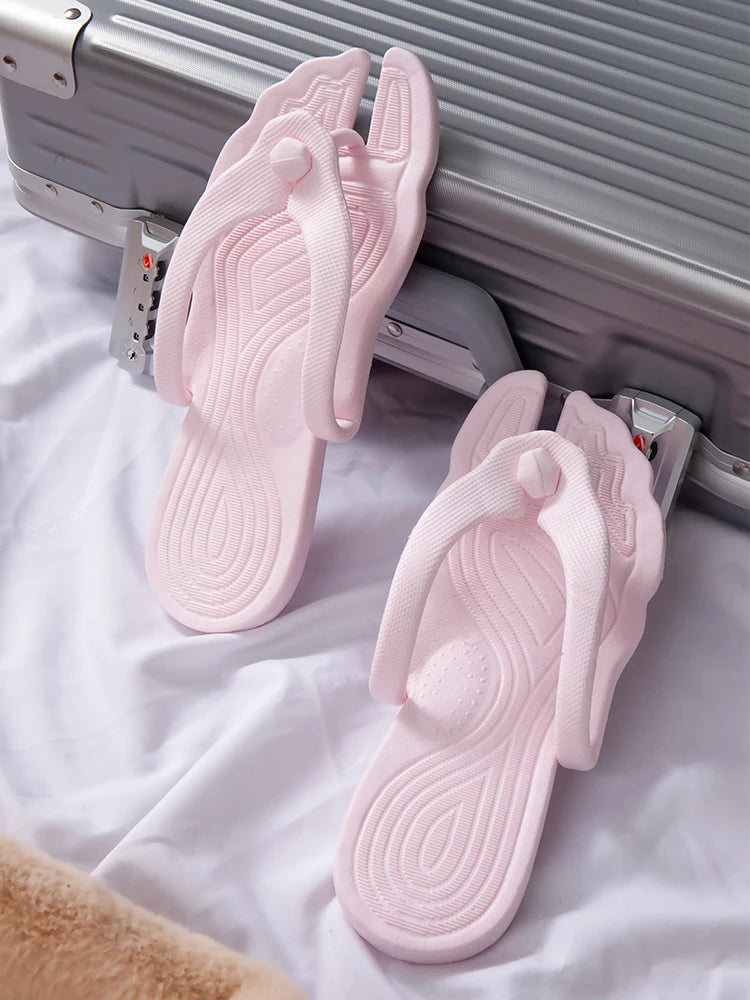 Foldable EVA Travel Slippers – 4 Colours, Sizes 36–45