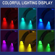 Rechargeable Bladeless Neck Fan with Digital Display – 4 Colours