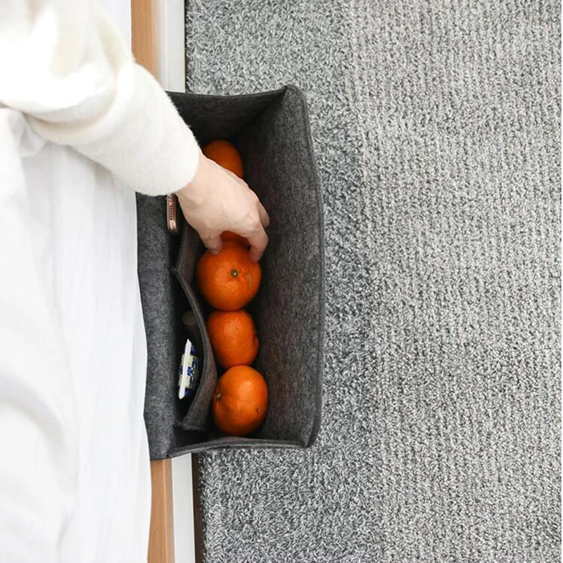 Felt Bedside, Sofa & Desk Storage Caddy – 5 Colours
