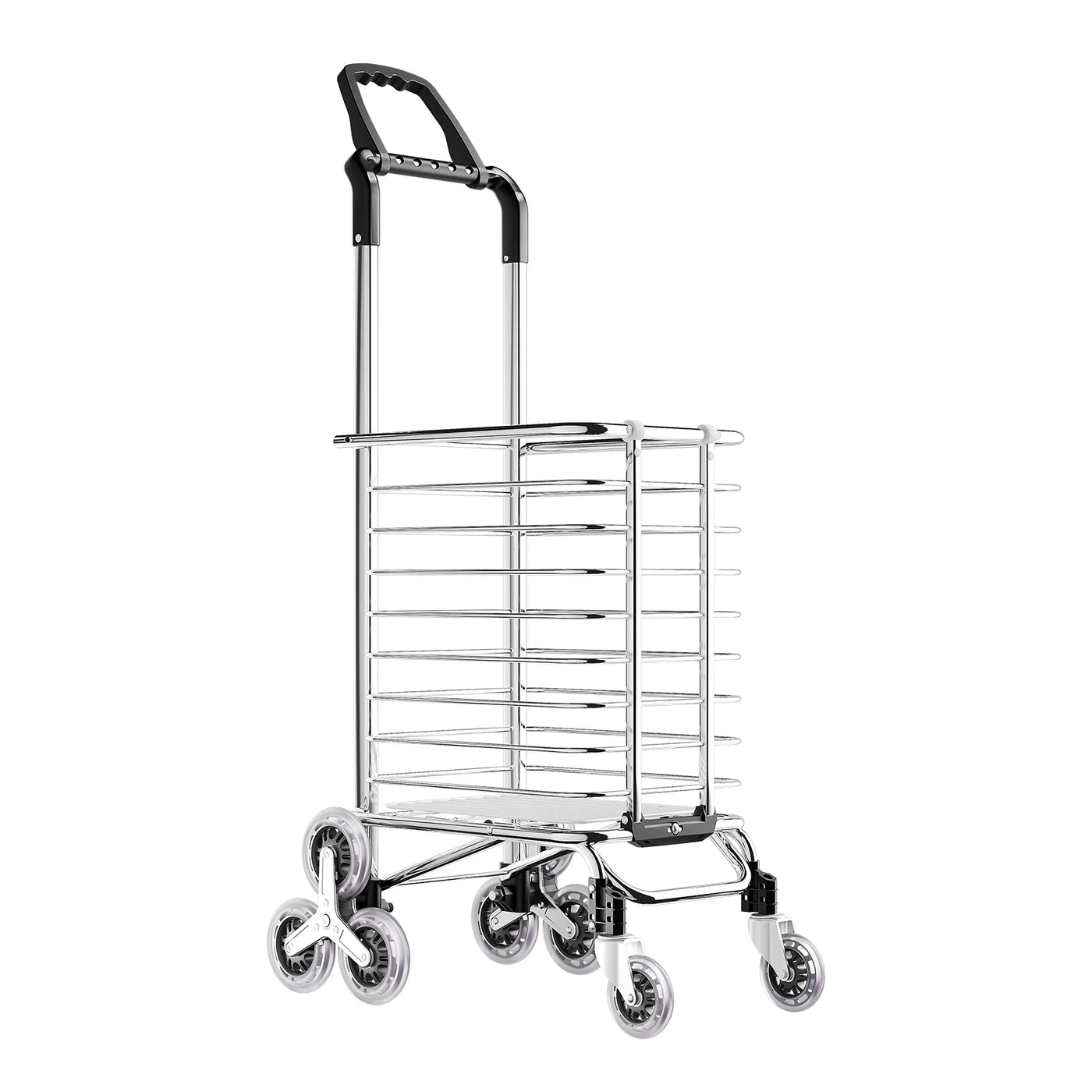 40 kg Foldable Stair-Climbing Shopping Trolley