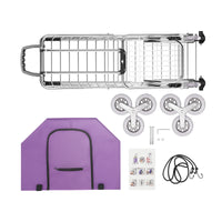 40 kg Foldable Stair-Climbing Shopping Trolley