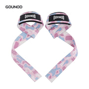 Silicone-Grip Weight-Lifting Straps