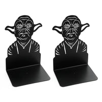 Master Yoda Bookend Sturdy Book Support Table Desk Decoration Classic Character Book Holder for Men Women Movie Fans 1PCS