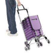 40 kg Foldable Stair-Climbing Shopping Trolley