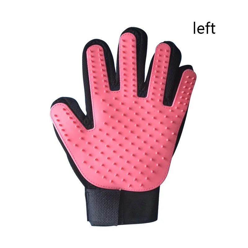 Palm-Style Pet Grooming & Deshedding Glove