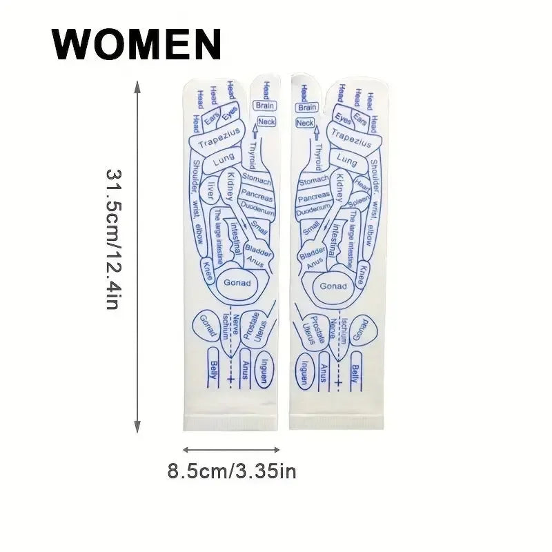 Textured Acupressure-Style Massage Socks