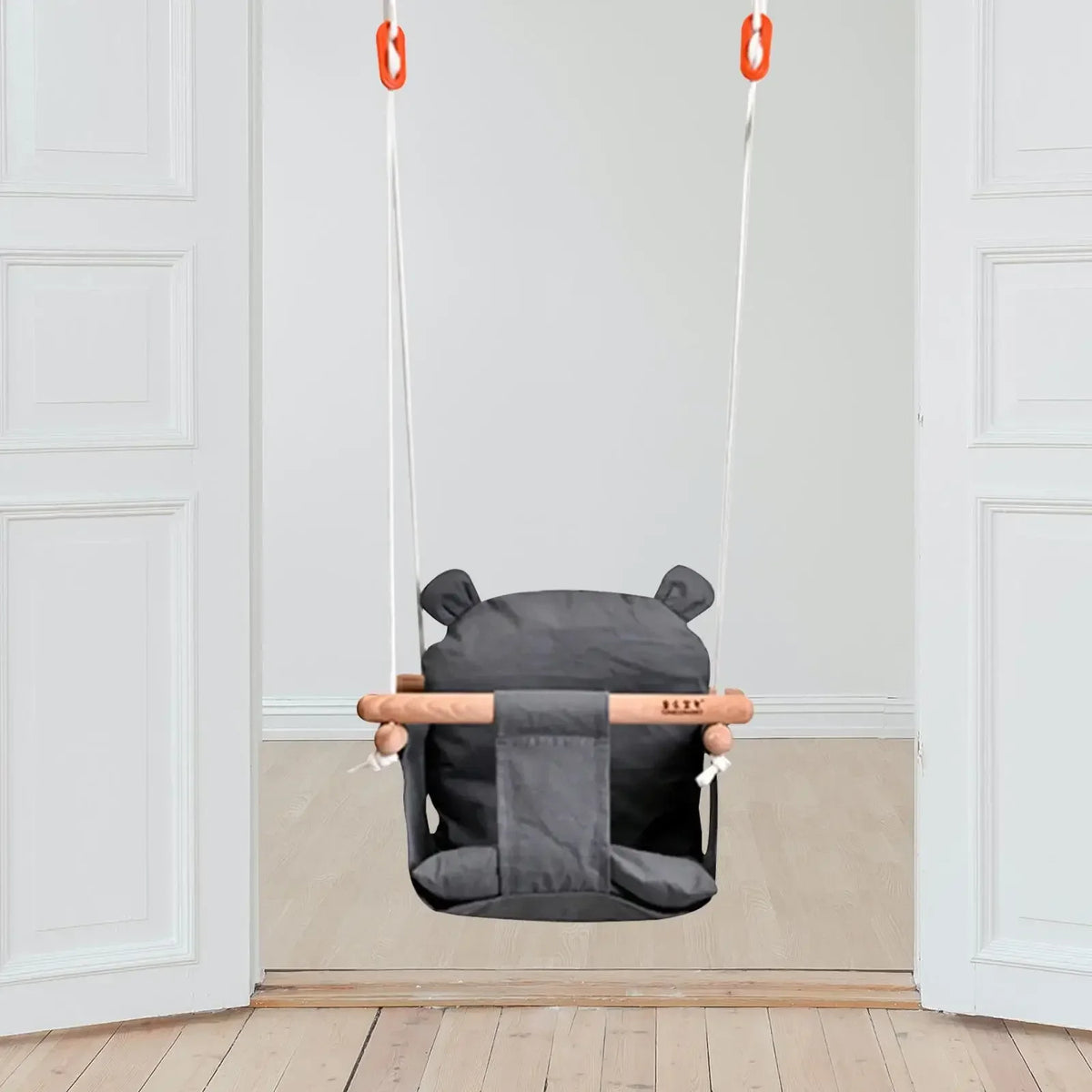Baby Swing Seat Canvas Safe Swing Chair Indoor Outdoor Kindergarten Backyard Park Beach Basket Amusement Equipment Baby Toy