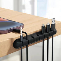 Self-Adhesive Silicone Cable Organiser – 3, 5 or 7 Slots