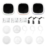 12L Portable Small Washing Machine Collapsible Washer Spin Dryer Apartment Travel Socks Underwear Panties Washing Machine